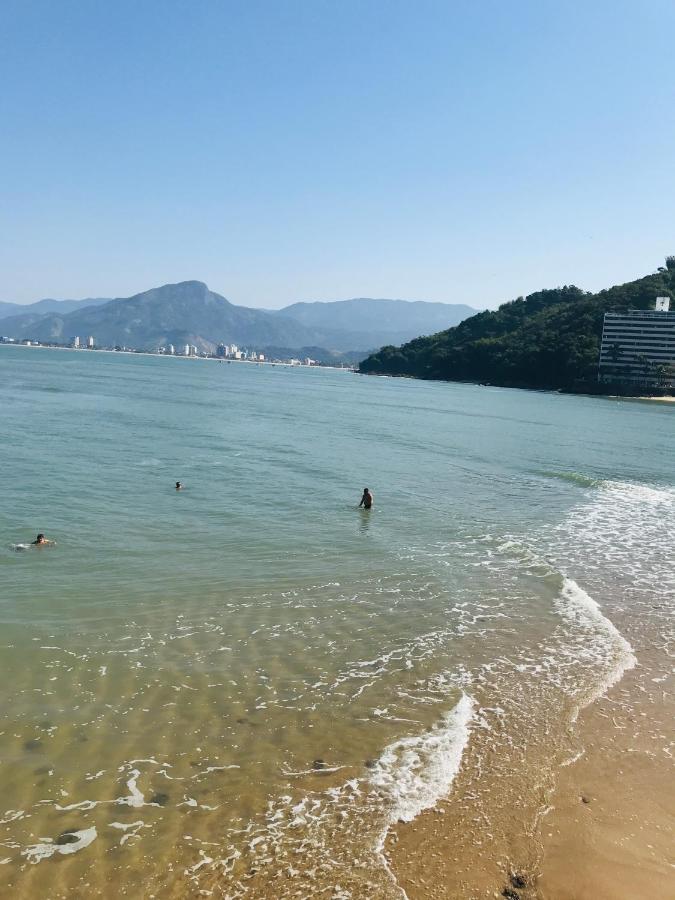 Apartamento Pe Na Areia Frente Para O Mar E Piscina Na Prainha Caraguatatuba Zewnętrze zdjęcie